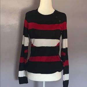 Striped lightweight sweater